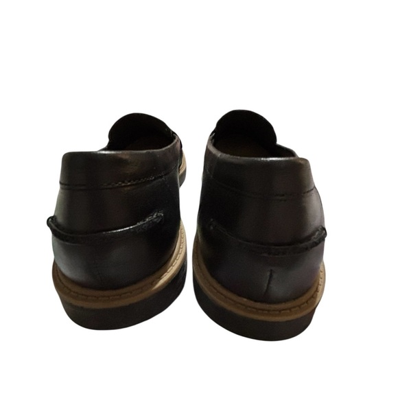 Clarks Black Leather Collection Shoes Loafers Women’s Size 8 Soft Cushion. - Picture 2 of 9